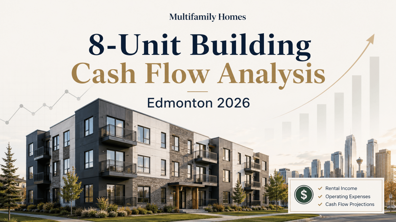 Cash Flow Analysis – What to Expect from an 8-Unit Building in Edmonton