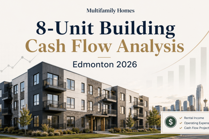 Cash Flow Analysis – What to Expect from an 8-Unit Building in Edmonton