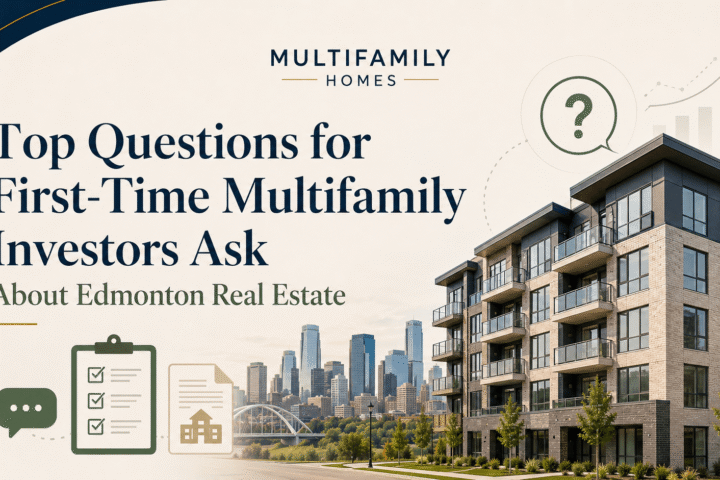 Top Questions First-Time Multifamily Investors Ask About Edmonton Real Estate