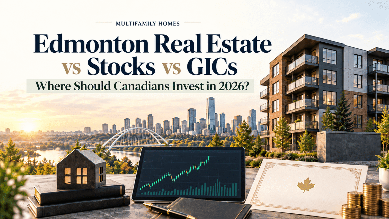 Edmonton Real Estate vs Stocks vs GICs – Where Should Canadians Invest in 2026?
