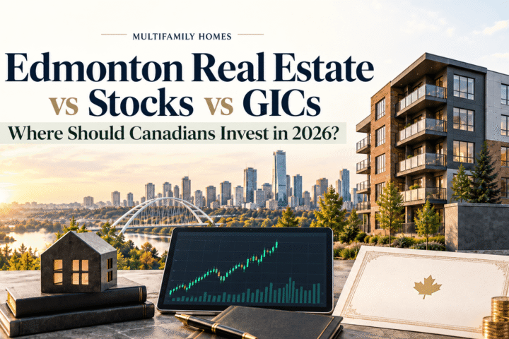 Edmonton Real Estate vs Stocks vs GICs – Where Should Canadians Invest in 2026?